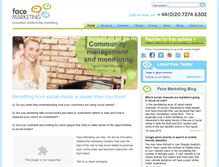 Tablet Screenshot of face-marketing.com